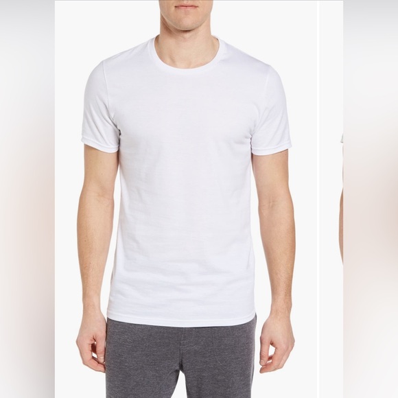 Nordstrom 4-Pack Trim Fit Supima Cotton Crewneck T-Shirt - Picture 1 of 9
